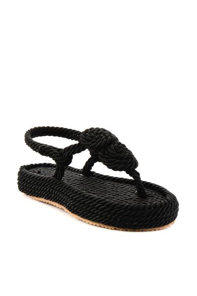bambi black women sandals h05090958