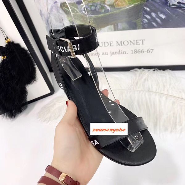 sandals summer triple s designer paris women's casual shoes 17fw triple s sandalswith box, Black
sandals summer triple s designer paris women's casual shoes 17fw triple s sandalswith box, Black