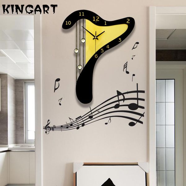 wooden harp wall clock modern design dinning room wall clock home decor big watch hanging decoraton home king art 6
wooden harp wall clock modern design dinning room wall clock home decor big watch hanging decoraton home king art 6