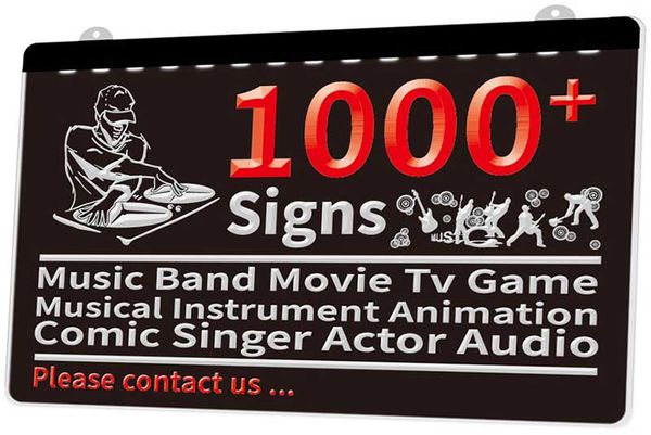 1000+ Знаки Музыка Группа Кино ТВ Игры Музыкальный инструмент Animation Comic Singer актер аудио Новые 3D LED Light Войти многоцветность
1000+ Знаки Музыка Группа Кино ТВ Игры Музыкальный инструмент Animation Comic Singer актер аудио Новые 3D LED Light Войти многоцветность