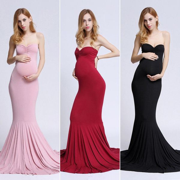 2019 maternity dress off shoulder sleeveless maxi long elegant maternity dress clothes for pgraphy props, White
2019 maternity dress off shoulder sleeveless maxi long elegant maternity dress clothes for pgraphy props, White