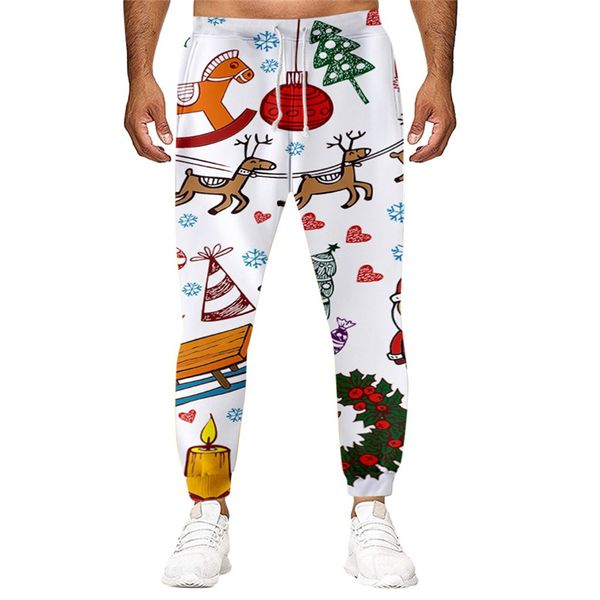 men's pants mens christmas elk print drawstring casual loose long chrismate festival style 3d printing trousers 2021, Black
men's pants mens christmas elk print drawstring casual loose long chrismate festival style 3d printing trousers 2021, Black
