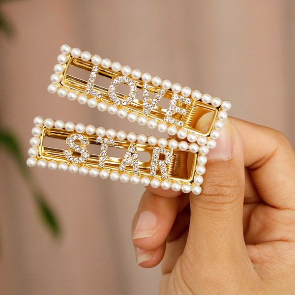 ins english letter rhinestone pearl hairpin hollow duckbill clips bling women fashion jewelry edge clip bangs wholesale 12pcs/lot, Golden;silver
ins english letter rhinestone pearl hairpin hollow duckbill clips bling women fashion jewelry edge clip bangs wholesale 12pcs/lot, Golden;silver