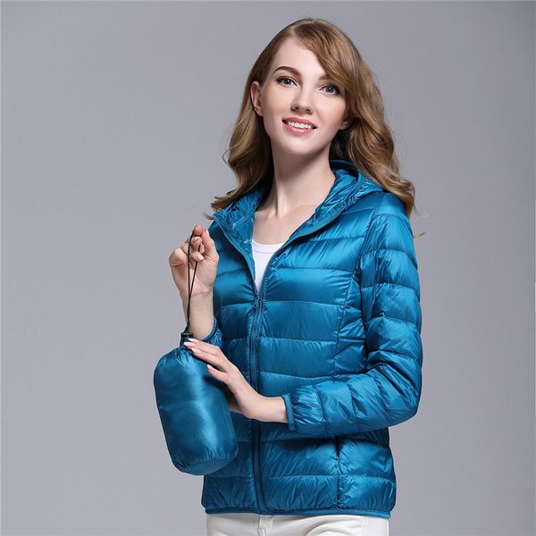 new hooded 90% white duck jacket autumn winter solid color 2019 warm slim zipper women fashion light down coat, Black
new hooded 90% white duck jacket autumn winter solid color 2019 warm slim zipper women fashion light down coat, Black