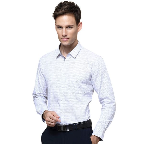 giuseppe men's shirt pure cotton business irregular chequered long sleeve shirt, White;black
giuseppe men's shirt pure cotton business irregular chequered long sleeve shirt, White;black