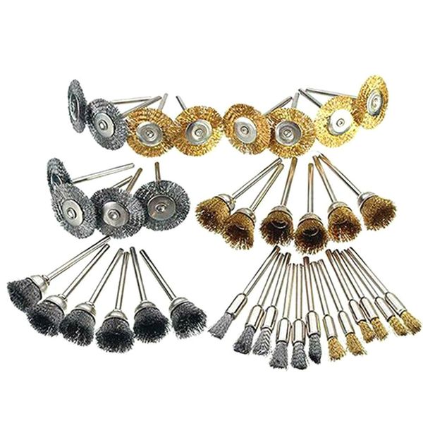 36pcs polishing grinder mini rotary tools wire brush set wheel durable stainless steel descaling accessories drill metalworking
36pcs polishing grinder mini rotary tools wire brush set wheel durable stainless steel descaling accessories drill metalworking