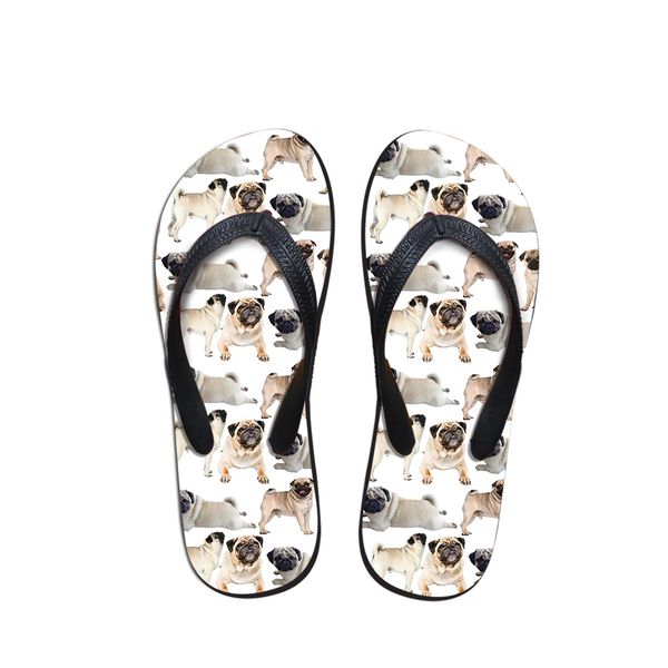 customized women flip flops cute pug dog pattern casual women's flats flipflops home slip-on rubber ladies slippers woman shoes, Black
customized women flip flops cute pug dog pattern casual women's flats flipflops home slip-on rubber ladies slippers woman shoes, Black