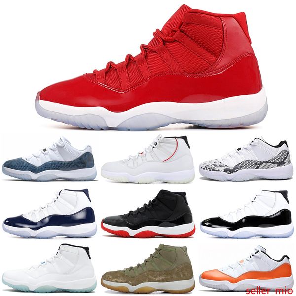 11 11s men basketball shoes snakeskin cap and gown concord olive barons emerald women mens trainer sports sneakers 5.5-13
11 11s men basketball shoes snakeskin cap and gown concord olive barons emerald women mens trainer sports sneakers 5.5-13