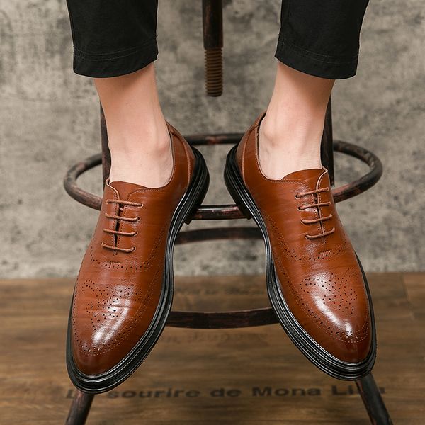 2020 new genuine leather shoes summer item no. black brown 38-46
2020 new genuine leather shoes summer item no. black brown 38-46