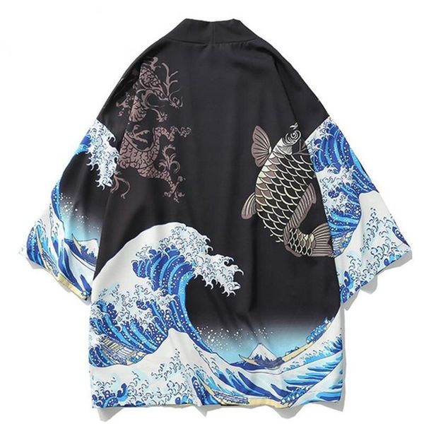 japanese kimono cardigan men wave and carp print long kimono cardigan men thin mens kimono cardigan jacket coat size m-2xl, Black;brown
japanese kimono cardigan men wave and carp print long kimono cardigan men thin mens kimono cardigan jacket coat size m-2xl, Black;brown