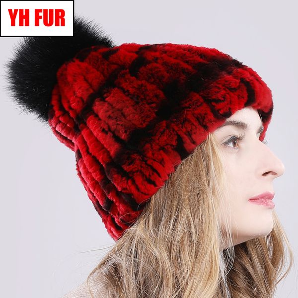 2019 winter natural rex fur hat women elasitc warm handmade knitted real fur caps big ball beanies hats, Blue;gray
2019 winter natural rex fur hat women elasitc warm handmade knitted real fur caps big ball beanies hats, Blue;gray