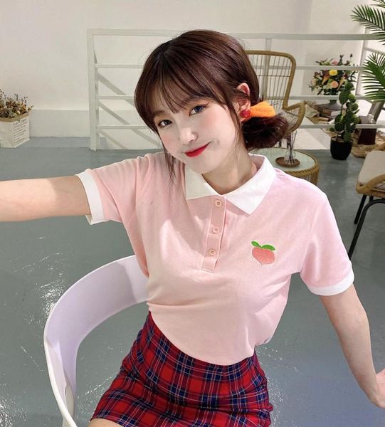 japanese woman blusas pink blue kawaii ruffles short shirt 2020 summer turn-down collar embroidery printed shirts blusas female, White
japanese woman blusas pink blue kawaii ruffles short shirt 2020 summer turn-down collar embroidery printed shirts blusas female, White