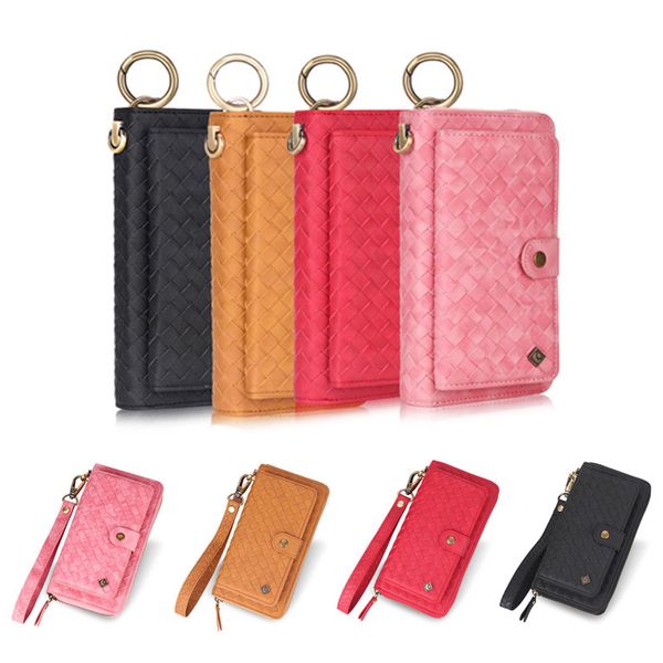 for iphone x xr xs 11pro max multi-functional fashion woven zipper wallet leather case for iphone 678 plus flip cover mobilephone bag
for iphone x xr xs 11pro max multi-functional fashion woven zipper wallet leather case for iphone 678 plus flip cover mobilephone bag