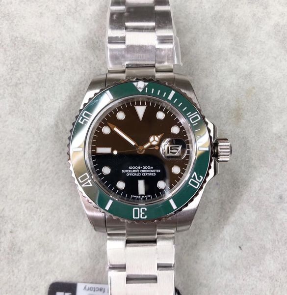 50th u1 factory 116610 luxury mens watches ceramic bezel sapphire glass automatic asian 2813 steel clasp mens watch ing, Slivery;brown 
50th u1 factory 116610 luxury mens watches ceramic bezel sapphire glass automatic asian 2813 steel clasp mens watch ing, Slivery;brown