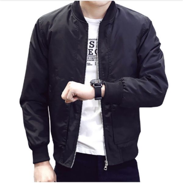 2018 spring autumn casual solid fashion slim bomber jacket men overcoat baseball jackets men's streetwear jacket 4xl, Black;brown
2018 spring autumn casual solid fashion slim bomber jacket men overcoat baseball jackets men's streetwear jacket 4xl, Black;brown