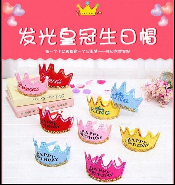 crown womens birthday party hat for men and women luminous hat baby childrens little princess crown tiara
crown womens birthday party hat for men and women luminous hat baby childrens little princess crown tiara