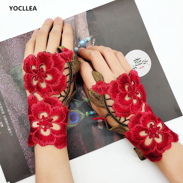 women handmade embroidery floral arm warmers four seasons wearalbe fingerless short gloves 1 pair for girl clothing accessory, Blue;gray
women handmade embroidery floral arm warmers four seasons wearalbe fingerless short gloves 1 pair for girl clothing accessory, Blue;gray
