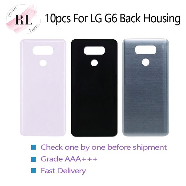 10pcs battery cover for lg g6 h870 h871 h872 ls990 back glass housing back door case spare parts
10pcs battery cover for lg g6 h870 h871 h872 ls990 back glass housing back door case spare parts