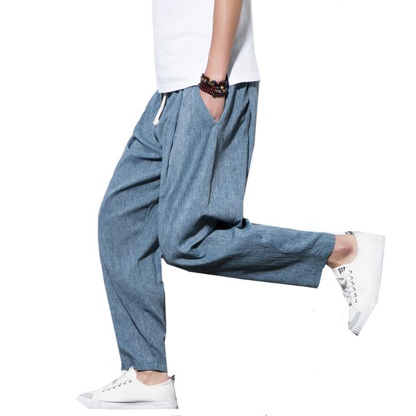 japanese cotton flaxen trousers ankle banded pants men loose harem chinese style large size m-5xl bloomers linen knickerbockers, Black
japanese cotton flaxen trousers ankle banded pants men loose harem chinese style large size m-5xl bloomers linen knickerbockers, Black