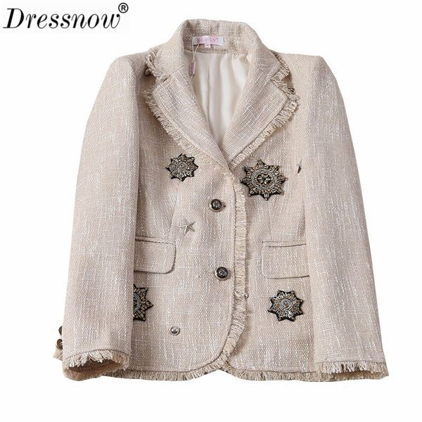 куртка dressnow женщин высокого качества осень осень-зима куртка дамы тяжелое tweed с длинным рукавом верхняя одежда пальто женский аппликац, Black;brown
куртка dressnow женщин высокого качества осень осень-зима куртка дамы тяжелое tweed с длинным рукавом верхняя одежда пальто женский аппликац, Black;brown