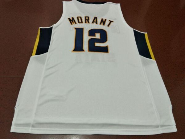 custom men youth women rare ja morant #12 murray state college basketball jersey size s-4xl or custom any name or number jersey, Black 
custom men youth women rare ja morant #12 murray state college basketball jersey size s-4xl or custom any name or number jersey, Black