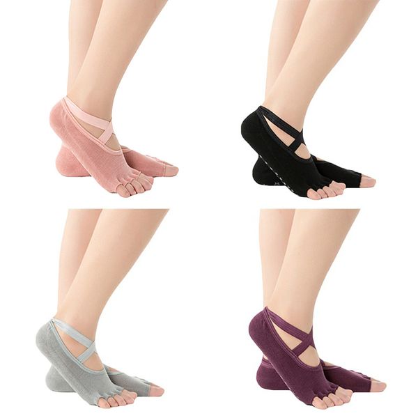 2019 yoga socks cotton professional non-slip sports socks toeless anti-friction instep cross ballet toe fingers backless sock, Black
2019 yoga socks cotton professional non-slip sports socks toeless anti-friction instep cross ballet toe fingers backless sock, Black