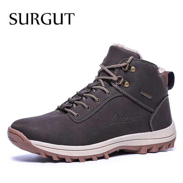surgut 2020 fashion winter snow boots for men male casual shoes quality rubber high super warm plush warm ankle boots t200305, Black
surgut 2020 fashion winter snow boots for men male casual shoes quality rubber high super warm plush warm ankle boots t200305, Black