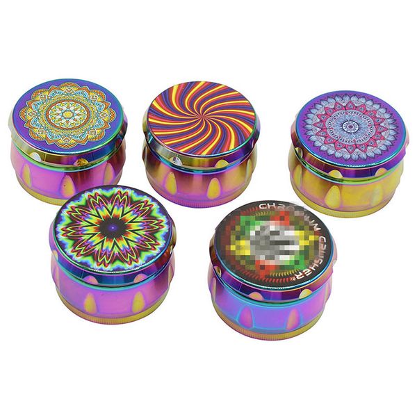 zinc alloy 60*28mm ice blue tobacco herb grinder 4 layer parts printed grinder herb cigarette smoking spice crusher with teeth
zinc alloy 60*28mm ice blue tobacco herb grinder 4 layer parts printed grinder herb cigarette smoking spice crusher with teeth