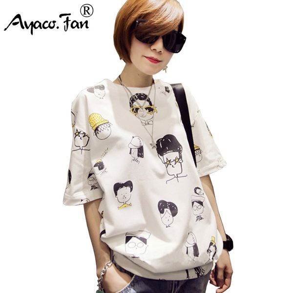 cute funny cartoon loose t-shirts 2019 new summer o-neck short sleeve women t-shirt for girls students casual slim lady tee, Black
cute funny cartoon loose t-shirts 2019 new summer o-neck short sleeve women t-shirt for girls students casual slim lady tee, Black