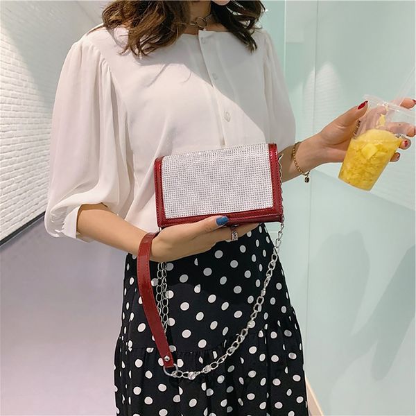 fashion silver leather small shoulder messenger bags for women 2020 chain rhinestone crossbody bag female travel mini bags
fashion silver leather small shoulder messenger bags for women 2020 chain rhinestone crossbody bag female travel mini bags
