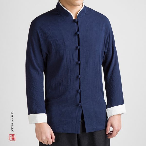 2020 spring men linen long sleeve shirts male solid color mandarin collar shirts new men's button casual, White;black
2020 spring men linen long sleeve shirts male solid color mandarin collar shirts new men's button casual, White;black