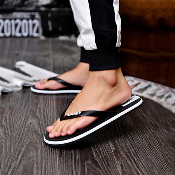 men's slippers summer mixed colors soft bottom leisure all-match beach shoes men trendy fashion simple lightweight flip flops, Black
men's slippers summer mixed colors soft bottom leisure all-match beach shoes men trendy fashion simple lightweight flip flops, Black
