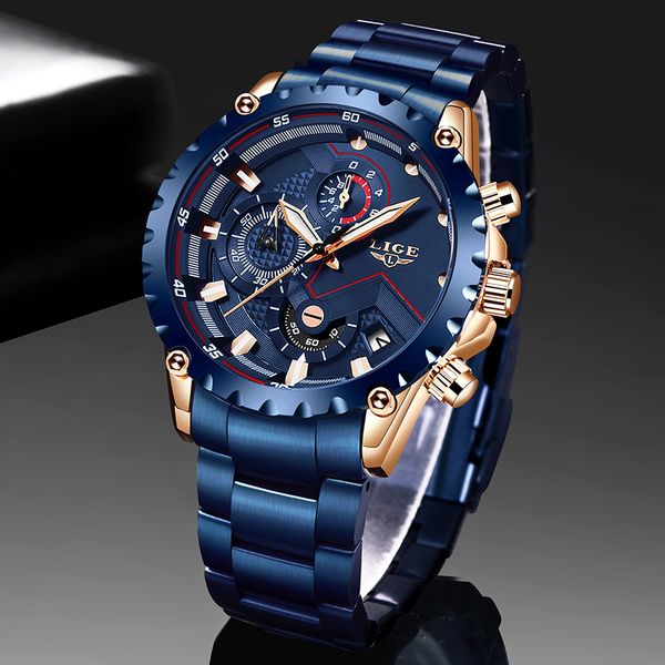 new 2020 lige fashion blue stainless steel mens watches brand luxury waterproof quartz watch men date dial sport chronograph cx200805, Slivery;brown
new 2020 lige fashion blue stainless steel mens watches brand luxury waterproof quartz watch men date dial sport chronograph cx200805, Slivery;brown