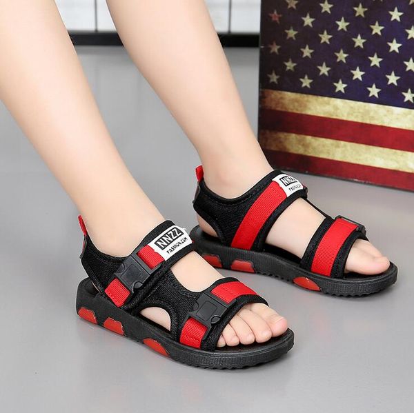 2019 summer new style boy's shoes sandals girls beach shoes fashion classic non-slip student shoes a122, Black
2019 summer new style boy's shoes sandals girls beach shoes fashion classic non-slip student shoes a122, Black