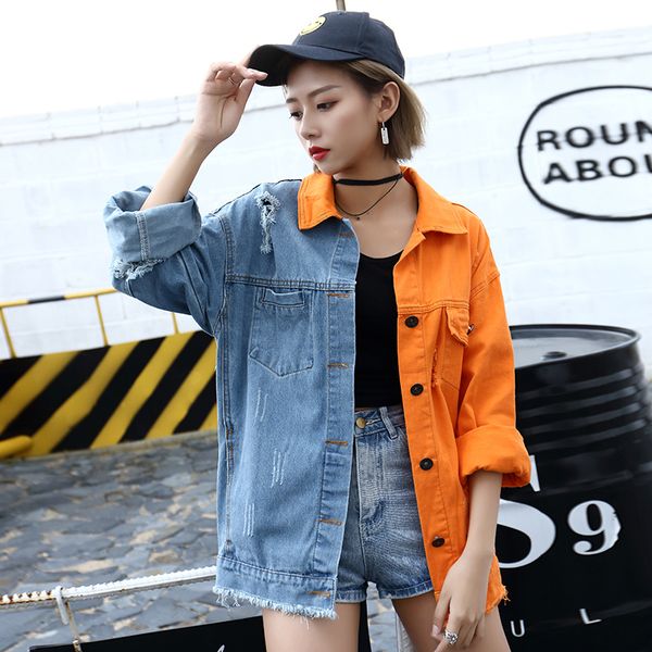 harajuku мода письмо печати сшивание цвет denim куртка женщин ретро пальто хлопка отверстие с длинным рукавом нагрудные женщины denim jacket, Black;brown
harajuku мода письмо печати сшивание цвет denim куртка женщин ретро пальто хлопка отверстие с длинным рукавом нагрудные женщины denim jacket, Black;brown