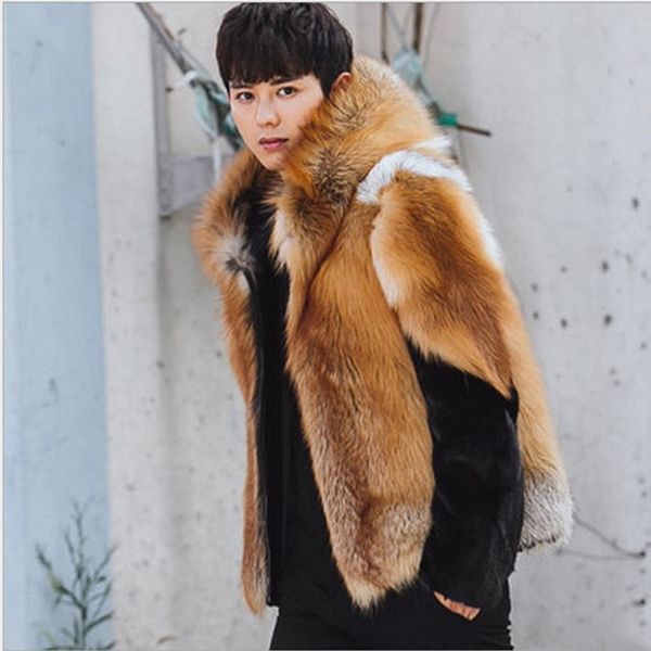 casaco inverno 2019 winter furry thicken fake fur coats casual hooded mens faux fur jacket long sleeve oversized outerwear xl643, Black
casaco inverno 2019 winter furry thicken fake fur coats casual hooded mens faux fur jacket long sleeve oversized outerwear xl643, Black