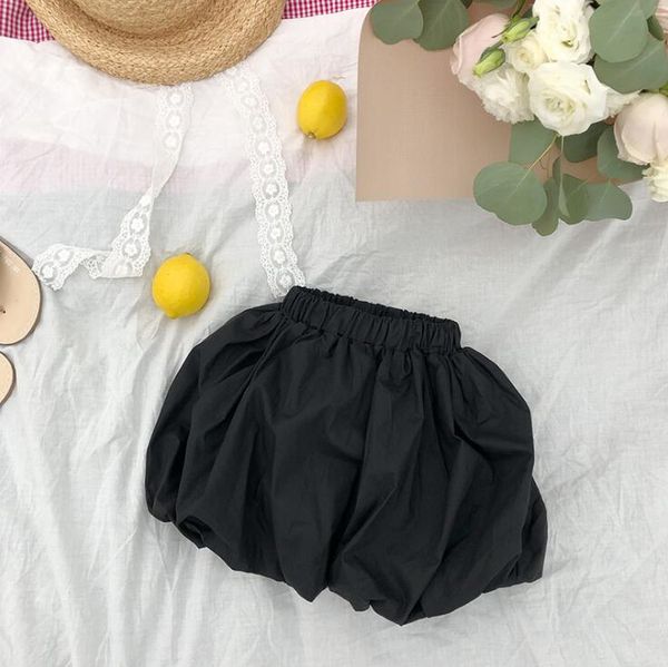 2020 new girls shorts cotton summer fashion girls shorts 1-7t ho708, Black