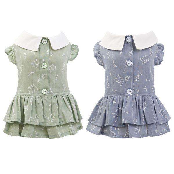 pet dog girls dresses practical note patterns pet dog cat skirt clothes cute puppy princess dress with doll collar dog clothes
pet dog girls dresses practical note patterns pet dog cat skirt clothes cute puppy princess dress with doll collar dog clothes