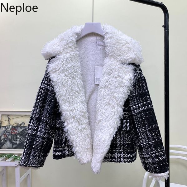 neploe 2019 new harajuku winter jacket large turn-lapel cotton coat women chaqueta mujer fleece thicken jackets parka 55256, Black
neploe 2019 new harajuku winter jacket large turn-lapel cotton coat women chaqueta mujer fleece thicken jackets parka 55256, Black