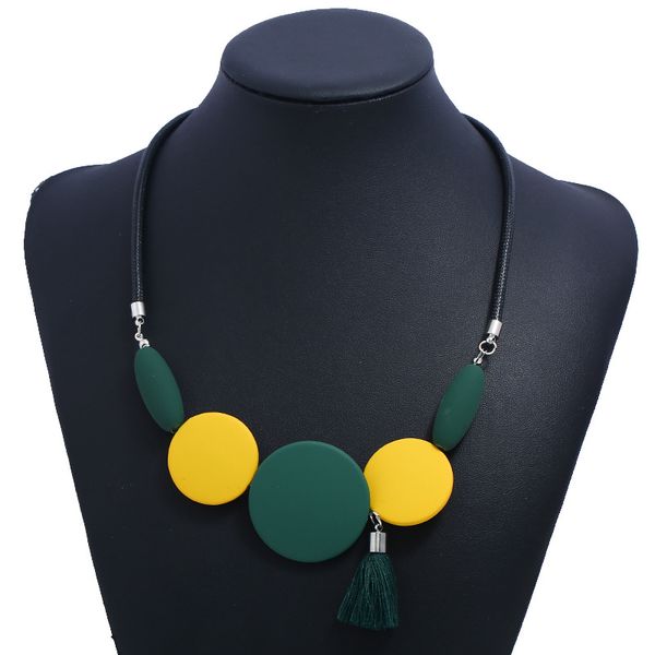 pendant necklaces fashion trendy geometric tassel leather chain & pendants statement necklace for women jewelry, Silver
pendant necklaces fashion trendy geometric tassel leather chain & pendants statement necklace for women jewelry, Silver