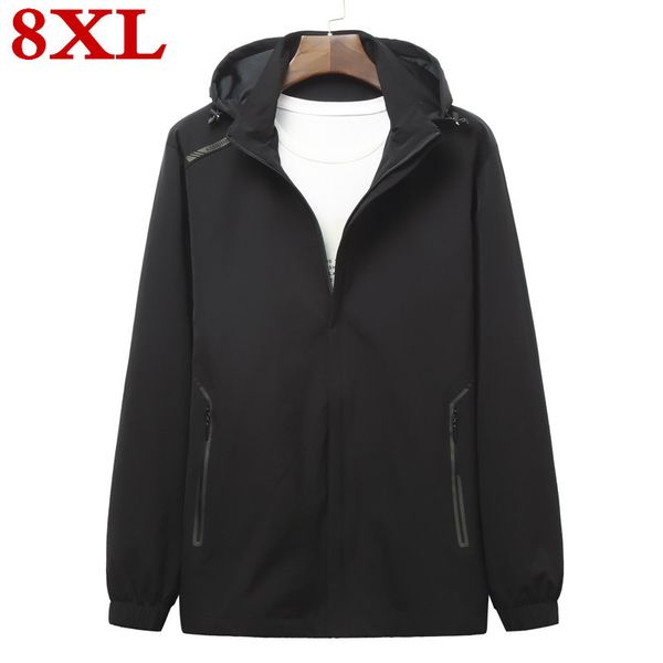 new plus size 8xl 7xl 6xl 5xl brand clothing spring autumn youth men coat with hat zipper large size jacket, Black;brown
new plus size 8xl 7xl 6xl 5xl brand clothing spring autumn youth men coat with hat zipper large size jacket, Black;brown