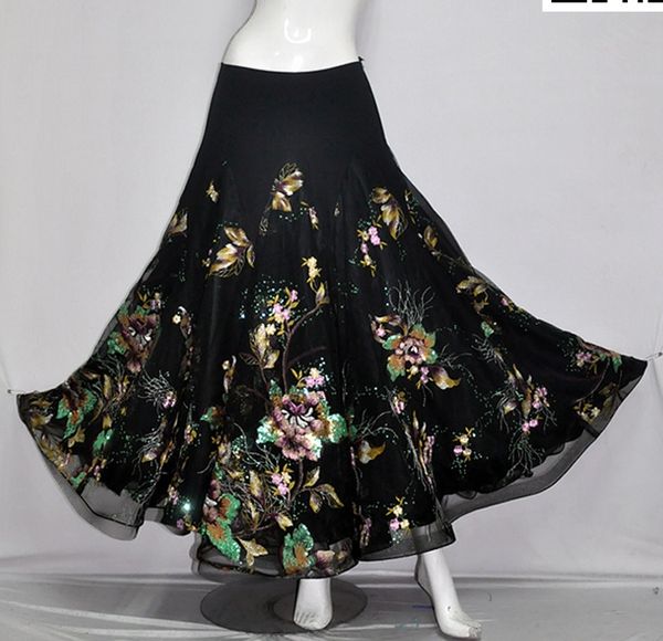 flamenco dance costume skirt long ballroom dancing modern standard waltz dancer dress spain lxq013, Black;red
flamenco dance costume skirt long ballroom dancing modern standard waltz dancer dress spain lxq013, Black;red