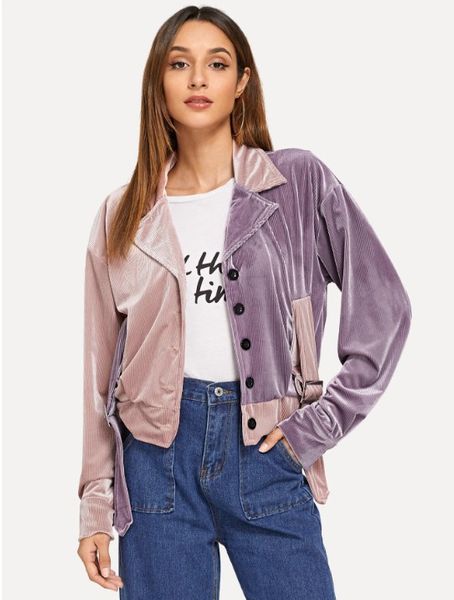 новые победители ladies fashion design v-neck вельвет soft материал контраст clour даст куртку hign количества и бесплатная доставка, Black;brown
новые победители ladies fashion design v-neck вельвет soft материал контраст clour даст куртку hign количества и бесплатная доставка, Black;brown