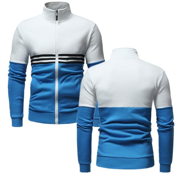 spring and autumn men's sports style stitching zipper design jacket men's slim print comfortable long sleeve jacket, Black;brown
spring and autumn men's sports style stitching zipper design jacket men's slim print comfortable long sleeve jacket, Black;brown