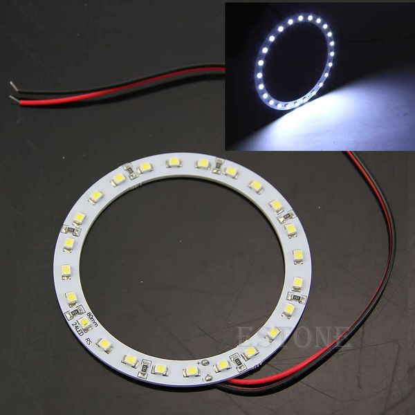 drop ship&wholesale 2pcs 12v 24 smd led 80mm angel eyes bright white ring car light oct. 4
drop ship&wholesale 2pcs 12v 24 smd led 80mm angel eyes bright white ring car light oct. 4