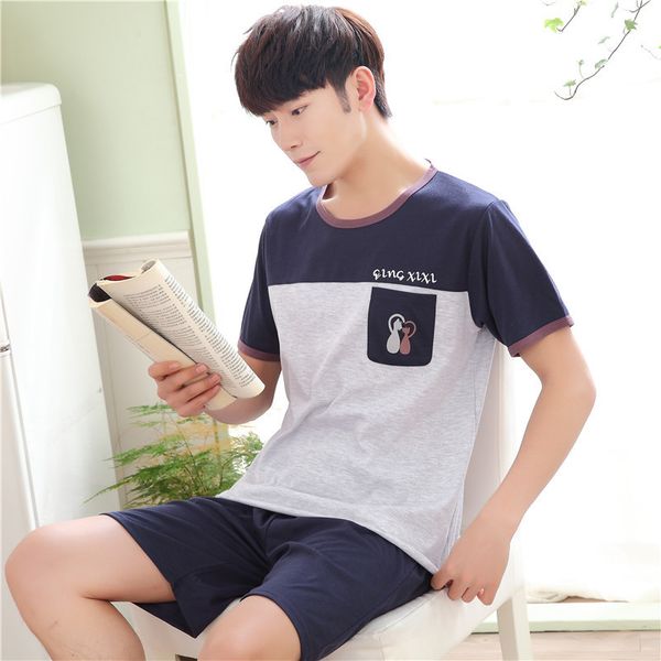 summer men pyjamas short cotton cartoon pajamas set casual striped sleepwear pyjamas nightwear pijamas size 3xl home clothiing, Black;brown
summer men pyjamas short cotton cartoon pajamas set casual striped sleepwear pyjamas nightwear pijamas size 3xl home clothiing, Black;brown