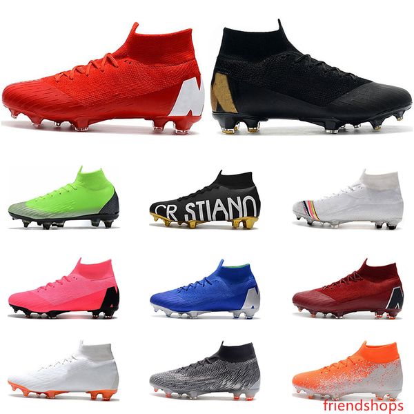 2020 mercurial superfly vi 360 soccer shoes fg black gold white red blue silver ronaldo neymar mens boys football boots cleats size 39-45
2020 mercurial superfly vi 360 soccer shoes fg black gold white red blue silver ronaldo neymar mens boys football boots cleats size 39-45