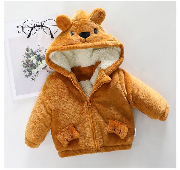 toddler infant 2019 autumn winter new baby boys and girls hooded jackets kids cartoon wool coats toddler warm thick jacket 1-3y, White
toddler infant 2019 autumn winter new baby boys and girls hooded jackets kids cartoon wool coats toddler warm thick jacket 1-3y, White
