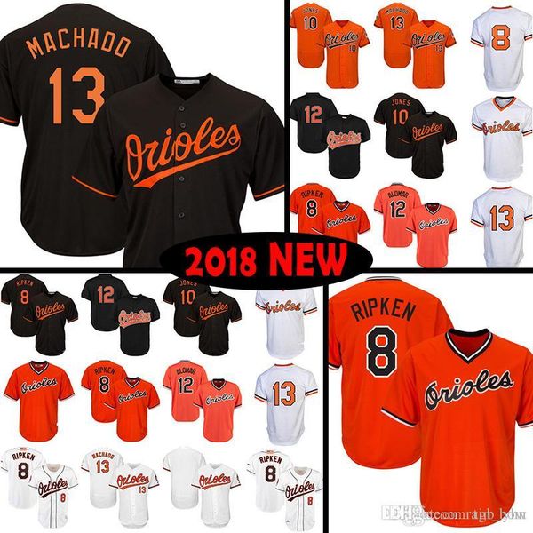 2018 Baseball Jersey Baltimore jersey Oriol 12 Roberto Alomar 13 Manny Machado 8 Cal Ripken Jr.10 Adam Jones
2018 Baseball Jersey Baltimore jersey Oriol 12 Roberto Alomar 13 Manny Machado 8 Cal Ripken Jr.10 Adam Jones