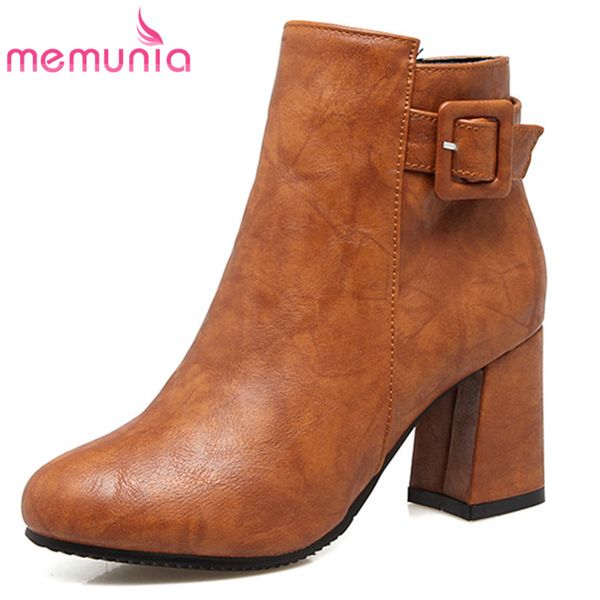 memunia 2020 new arrive dress party shoes women ankle boots pu round toe zip buckle autumn winter boots ladies high heels shoes, Black
memunia 2020 new arrive dress party shoes women ankle boots pu round toe zip buckle autumn winter boots ladies high heels shoes, Black
